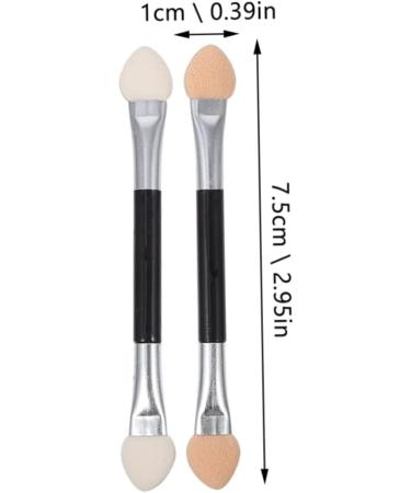 Ipetboom 40pcs Latex Eye Shadow Stick Eyeshadow Sponge Make up Kits Women Makeup Brush Double Sided Miss Tool - Buy Online on GoSupps.com