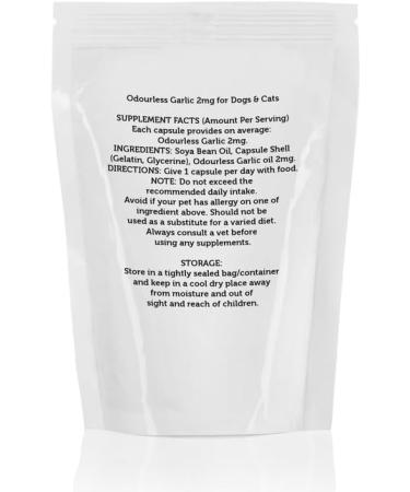 Odorless Garlic Oil 2mg for Pets - Premium Supplement 7 - Buy Online on GoSupps.com