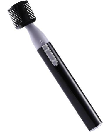 Ruiqas Portable Electric Eyebrow Trimmer - Black Hair Remover for Eyebrows Lips Nose & Body Hair Removal - Buy Online on GoSupps.com
