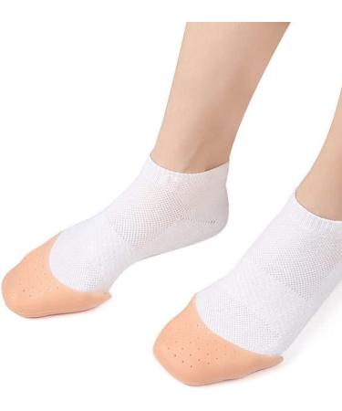 FOMIYES Gel Toe Pouches - 3 Pairs Toe Separator Sleeve Cushions for Men & Women | Metatarsal Protection & Comfort - Buy Online on GoSupps.com
