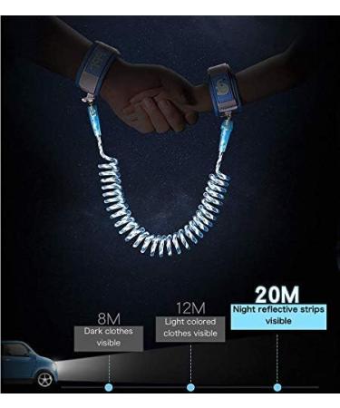 Eidyer Anti Lost Safety Wrist Link Belt for Kids - Adjustable 1.5M Orange Toddler Harness Leash with Security Lock - Buy Online on GoSupps.com