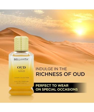 prime craft Luxury OUD GOLD Eau De Parfum Intense Perfume for Men with Caramel Orris Rose Jasmine |Woody Long Lasting EDP Fragrance Scent 100 ml - Buy Online on GoSupps.com