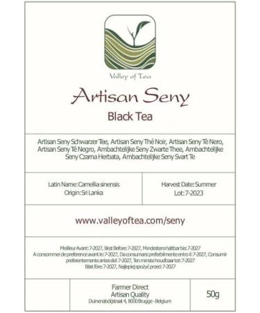Feuille De Th Noir Du Sri Lanka - Qualit Artisanale De Nuwara Eliya - Buy Online on GoSupps.com
