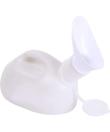 Pee Bottle Collector Male Urinal Portable Unisex Urinal - 2000mL Thick Plastic Bedpan Bottle with Lid - Portable Pee Bottles - Travel Urine Collection Containers