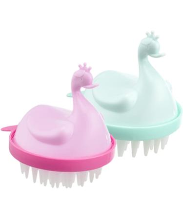 Frcolor 4-Piece Scalp Massage Brush Set | Best Shampoo Comb for Curly Hair & Relaxation | International Shipping - Buy Online on GoSupps.com