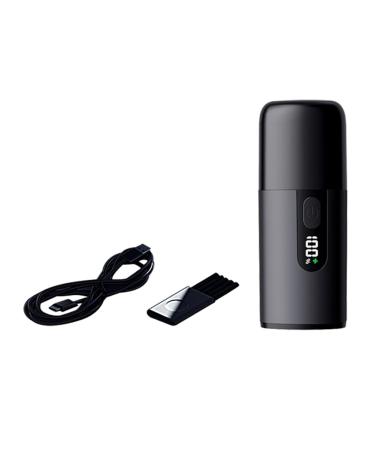 Rcygfsu Electric Nose Hair Trimmer for Both Men and Women with LCD Display Dual Edge Blade USB Rechargeable Trimmer Nose Clippers