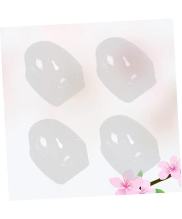 Housoutil 4 Pcs Pineapple Earring Nail Dipping Container Gel Nail Polishes Nail Art Tools Pink Ponytail Extension White Powder Jar Nail Dipping Bowl Nail Gel Lip Gloss French 4pcs As Shown - Buy Online on GoSupps.com