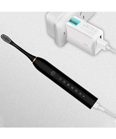 Anggrek Waterproof Electric Toothbrush - 6 Speeds 4 Brush Heads USB Rechargeable for Adults & Kids - International Shipping Available - Buy Online on GoSupps.com