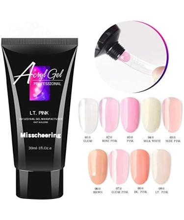 Desikixudy 30Ml Crystal Extend Uv Nail Gel Extension Builder Nail Art Gel Lacquer Jelly Builder Uv Nail Gel 09 - Buy Online on GoSupps.com