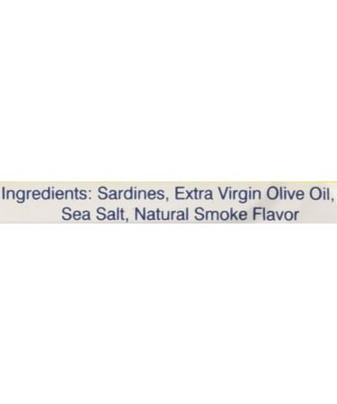 Organic Lightly Smoked Sardines in Olive Oil - Bela-Olhao 4.25oz (12 Pack) with Lemon - Buy Online on GoSupps.com