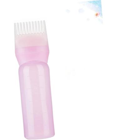 DOITOOL Hair Color Brush Bowls Hair Tint Bottle Root Bottle Hair Coloring Supplies Hair Tinting Kit Oil Hair Dye Hair Coloring Bottle Applicator Mix Dry Cleaning Bottle Pink - Buy Online on GoSupps.com