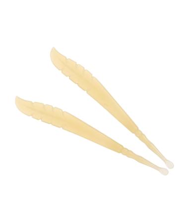FOMIYES 2pcs Soft Earwax Removal Tools for Adults Portable Ear Cleaning Kit Ergonomic Design for Home and Travel Gentle Ear Care Utensils