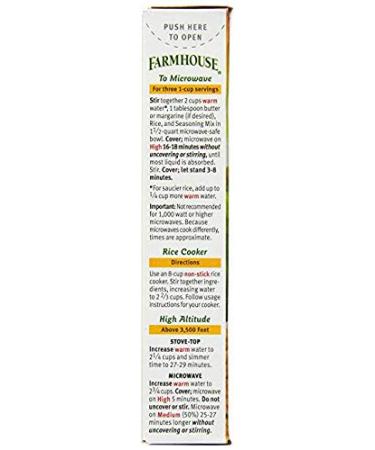Farmhouse Brown & Wild Rice 4oz Box - Pack of 6 | Premium Quality Grains - Buy Online on GoSupps.com