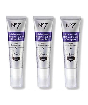 No7 Advanced Retinol 1.5% Complex Night Concentrate (3 pack)