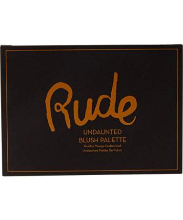 Rude Undaunted Blush Palette - High-Pigment Shades for Bold Looks - Buy Online on GoSupps.com