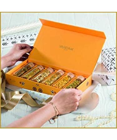 Buy Vahdam Teas Turmeric Tea Tales Set - 6 Premium Pieces for Health & Wellness - Buy Online on GoSupps.com