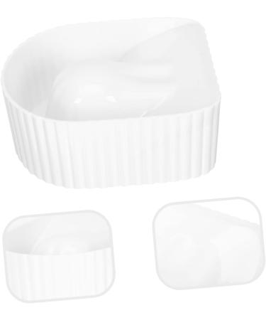 Beaupretty Nail Art Supplies hand soak bowl impresora para u as supplies soak off bowl tool dip remover tips soak bowl bowl clean polish white Manicure Tools - Buy Online on GoSupps.com