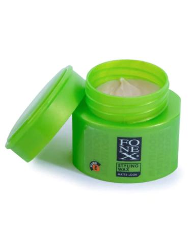 Fonex Matte Look Hairstyling Wax | Strong Hold Matt Wax for All Hair Types | 100ml - International Shipping Available - Buy Online on GoSupps.com