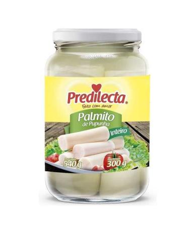 PREDILECTA Pupunha-Hearts of palm - Palmito de Pupunha Inteiro, 540g