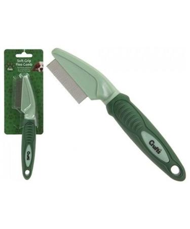 CRUFTS Soft Grip Flea Comb