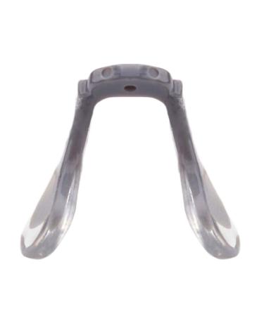Replacement nasal cushion holder made of metal nose bridge replacement nose cushion holder made of metal nose bridge 2 pieces gray silicone for inserting/screwing glasses nasal cushion replacement for children U-shaped