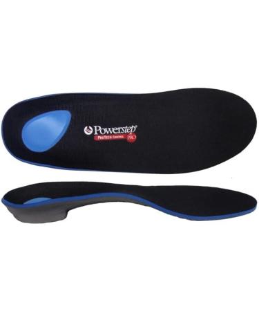 POWERSTEP PROTECH Control Full Length Orthotic Supports - Men's 7-7.5 / Women's 9-9.5 - Buy Online on GoSupps.com