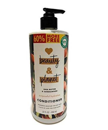 Love Beauty and Planet Shea Butter & Sandalwood Purposeful Hydration Conditioner  22 oz - Buy Online on GoSupps.com
