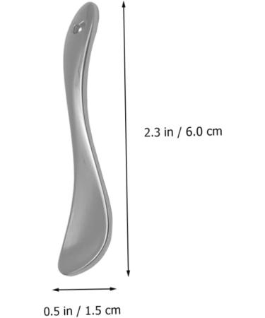Angoily 3pi ces Cuill re Zinc Pour Maquillage Spatules Pour Visage Masque Contour Yeux Accessoire Pratique Pour M langer Et Appliquer - Buy Online on GoSupps.com