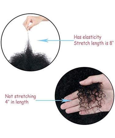 Faddishair Short Afro Wigs for Black Women Bouncy Fluffy Kinky Curly Human Hair Wigs - International Shipping Available - Buy Online on GoSupps.com