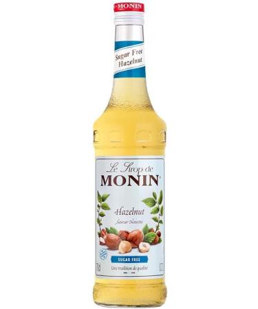 MONIN Sugar Free Hazelnut Syrup for Coffee Cappuccino and Hot Chocolate - Natural Flavors - 70cl - Buy Online on GoSupps.com