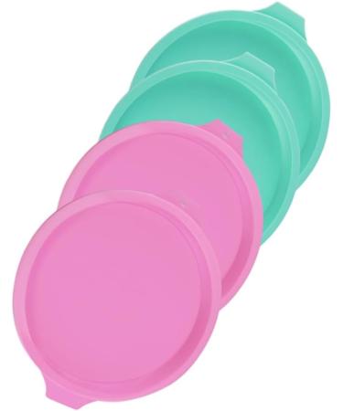 MAGICLULU 12 Pcs Round Griddle Non Stick Cake Mold Layer Cake Pan Silicone Bakeware Rainbow Cake Pans Rainbow Cake Baking Pan Silicone Cake Mold Round Baking Pan Baking Supplies Heart-Shaped 17 17 2.5cmx3pcs - Buy Online on GoSupps.com