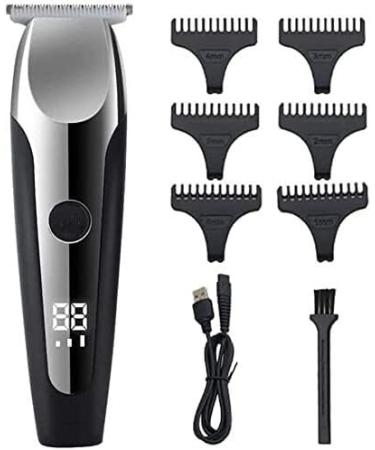 Professional Hair Clipper Hair Cutting Tool Hair Clipper Beard Trimmer Kit for Men Cordless Hair Mustache Trimmer Hair Cutting Groomer Kit Precision Trimmer Waterproof USB One Color