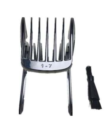 Shaving Heads New 7-24mm Hair Clipper Head Compatible with for Philips Comb HC7460/13 HC7460/15 HC7460 HC7462 HC7462/15 Men's Beard Trimmer Shaver Combs Easy to Replace