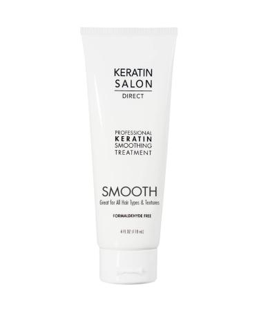 Keratin Salon Direct Keratin Hair Treatment  4 oz | Frizz Control  Formaldehyde Free  Salon Quality  Smoothing Treatment  Long Lasting  Keratin Hair Treatment (1 Pack)