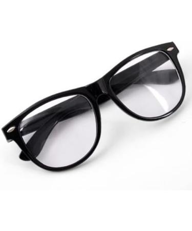 Oramics Horn-Rimmed Glasses for Men & Women | Retro Black Nerd Glasses | Prescription & Non-Prescription Options - Buy Online on GoSupps.com