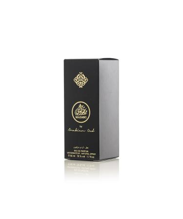 Arabian Oud MADAWI 50 ml | Eau de Parfum Unisex | Pineapple Orange Blossom Patchouli 1.7 Fl Oz (Pack of 1) - Buy Online on GoSupps.com