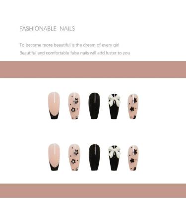 Press on Nails 3 Sets White Pearl Bow Artificail Nails Fake Nail Press-on Nails Removable for Women Girls (Color : Pearl Butterfly) (Color : Pearl Butterfly) (Pearl Butterfly) - Buy Online on GoSupps.com