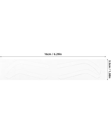  Beavorty Beavorty 12 Pcs Eyebrow Stencils Kit - Disposable Eyebrow Shaping Templates for Beginners with Different Styles (Straight/Arcued/Soft Angle) - Buy Online on GoSupps.com
