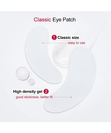 Lunamoon Eye Pads for Eyelash Extensions | 50 Pairs Black Gel Patches - Ideal for Lifting Coloring & Care - Buy Online on GoSupps.com