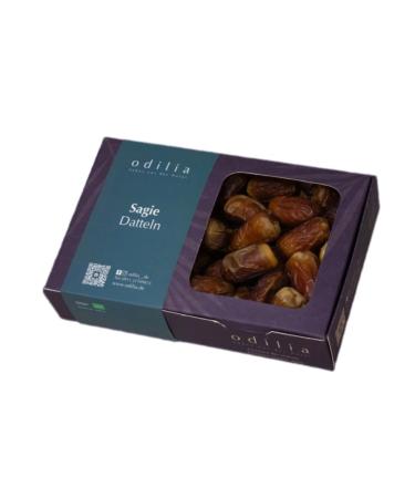 odilia Odilia Organic Segai Dates | Vegan and Gluten-Free Treat | No Refined Sugar | Sweetened with Dates | Made in Germany 750g