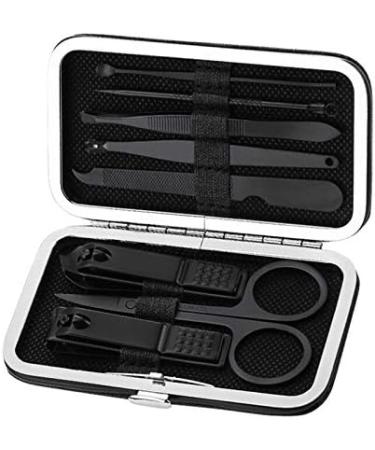 PSGS Stainless Steel Black Nail Clipper Sets Cutter Trimmer Ear Pick Grooming Kit Pedicure Toe Nail Art Tools Drop Ship (Color : 02) - Buy Online on GoSupps.com