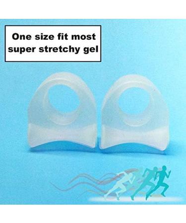 Mcvcoyh 8 Pack Toe Spacers and Separators Gel Hallux Valgus Big Toe Bunion Corrector Silicone Toe Separators for Overlapping Toe Bunion Correct and Pain Relief Gel Toe Spacer Ring - Buy Online on GoSupps.com