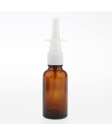 DYNWAVE 10 Empty Reusable Glass Nasal Spray Cans Containers 30ml Reusable Brown 3.2 x 12.4 cm - Buy Online on GoSupps.com