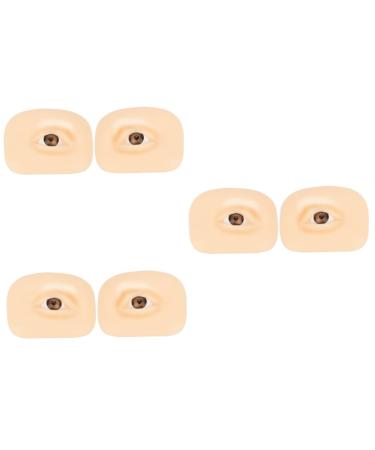 Didiseaon 3 Sets Makeup Practice Skin Eyeshadow Eye Makeup Board Blank Eye Shadow Skin Portable Exercise Board 6.9x5.2cmx3pcs Assorted Colorx3pcs
