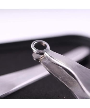 Frcolor Stainless Steel Nose Hair Clip - 2 Pack Nose Hair Cutter & Eyebrow Remover | Precision Grooming Tool for Men & Women - Buy Online on GoSupps.com
