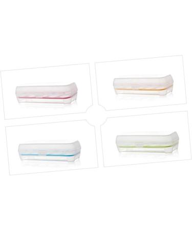Mikikit Egg Storage Container 2pcs 10 Eggs Storage Container Egg Cartons Portable Egg Holder Egg Tray Refrigerator re-usable Green 24.5*10.5*7cm - Buy Online on GoSupps.com