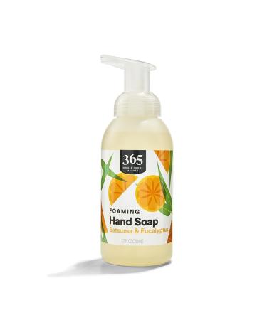 365 by Whole Foods Market Foaming Hand Soap Satsuma & Eucalyptus 12 Fl Oz Eucalyptus 12 Fl Oz (Pack of 1)