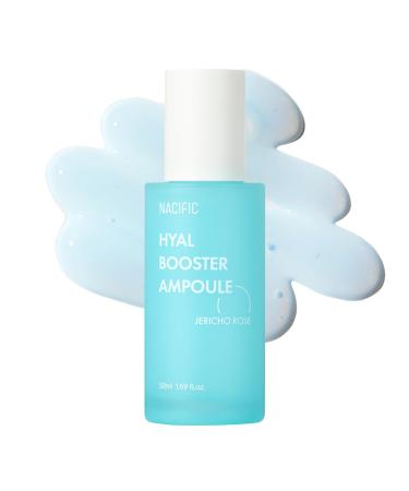 NACIFIC Hyal Booster Ampoule 1.69fl.oz 50ml Hyaluronic Acid pH balanced ph5.5 for Sensitive Skin Moisturizing effect Skin's moisture barrier Hydration Radiance Korean skincare for All skin types