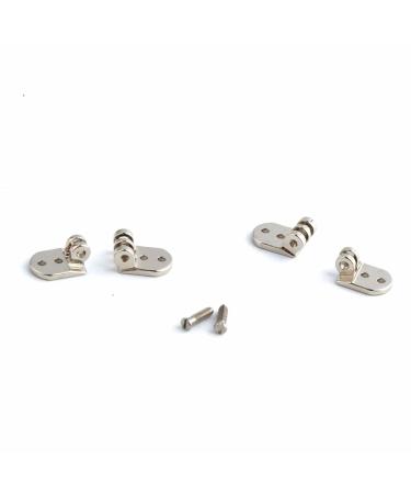 SBTRKT 200 Sets Repair Eyeglass Hinges for Plastic Frames Acetate Sunglasses Eyeglass Parts Replacement Hinges