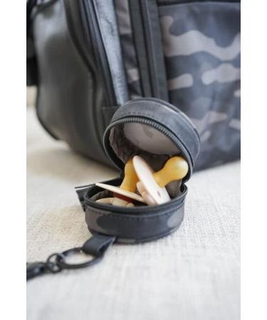 Chelsea + Cole Itzy Ritzy Camo Pacifier Case with Clip & Charm Pod - Buy Online on GoSupps.com